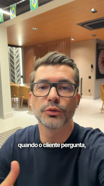 Quadro de um vídeo publicado do Jaylton com a legenda no padrão dele